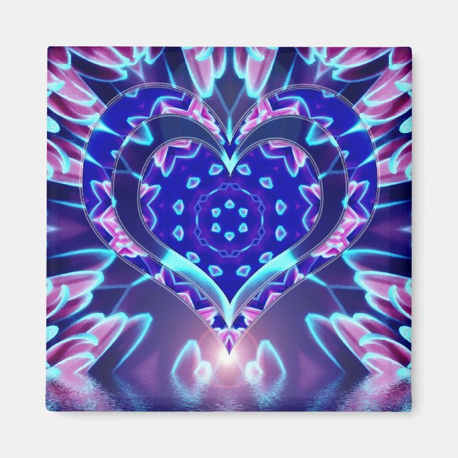 Kärlek PeTaLS Magnet (Framsidan)