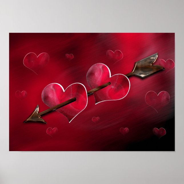 Kärlek Pfeil Poster (Framsidan)