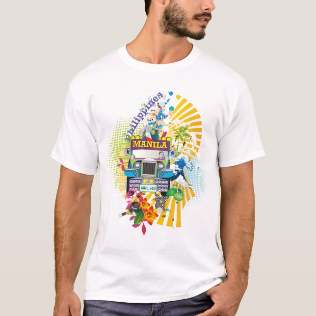 Kärlek Philippines Tee (Framsida)