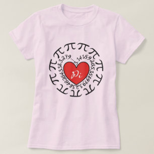 Kärlek Pi 3.14 - Pi Day T-shirt
