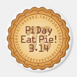 Kärlek Pi Day, 14 mars? Eat PAJ Magnet
