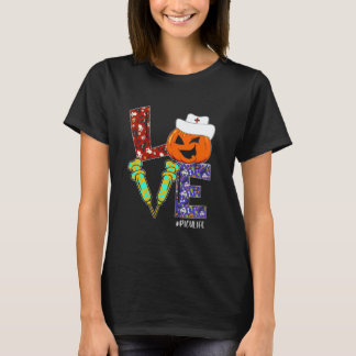 Kärlek PICU Sjuksköterska Liv Sjuksköterska Hallow T Shirt