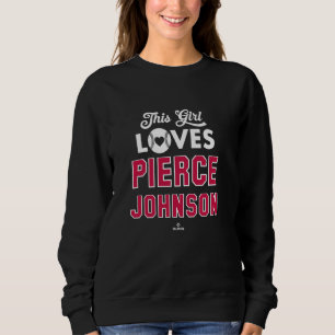 Kärlek Pierce Johnson Atlanta Baseball ML T Shirt