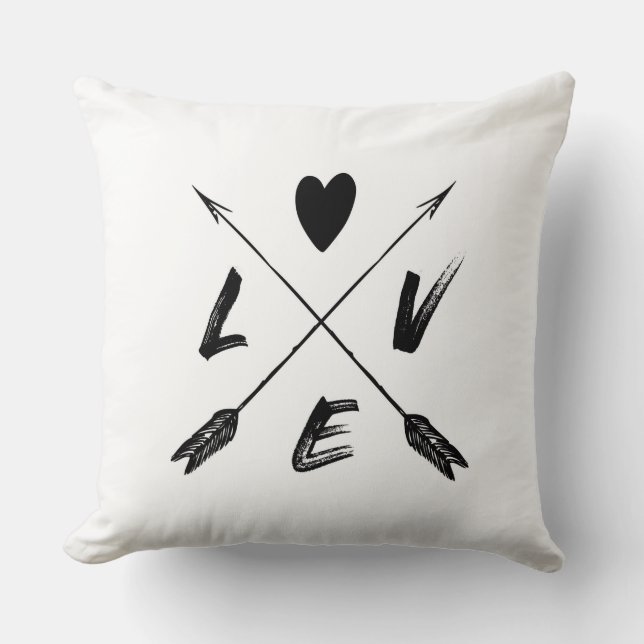 Kärlek-pilar Kudde (Framsida)