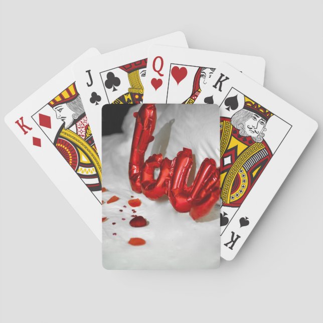 KÄRLEK PILLOW CASINOKORT (Baksidan)