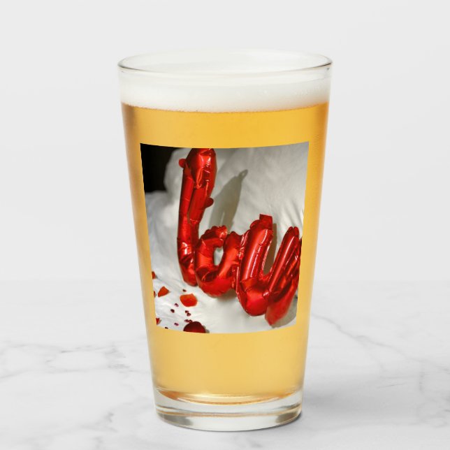 KÄRLEK PILLOW GLASKOPP (Framsida fylld)