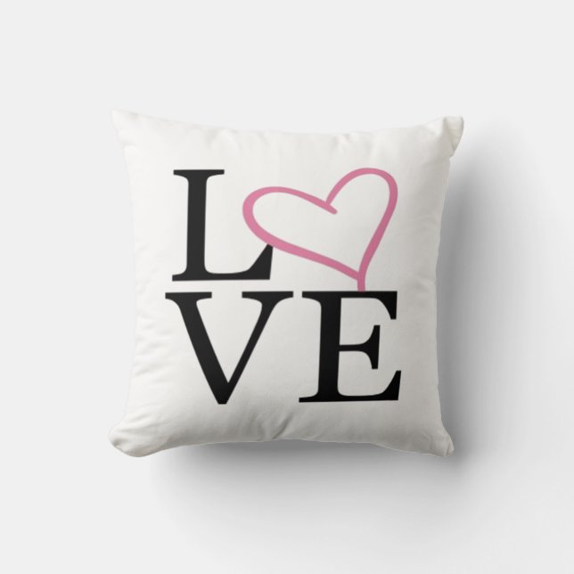 Kärlek Pillow Kudde (Framsida)