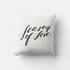 kärlek Pillow-manussäsongen Kudde