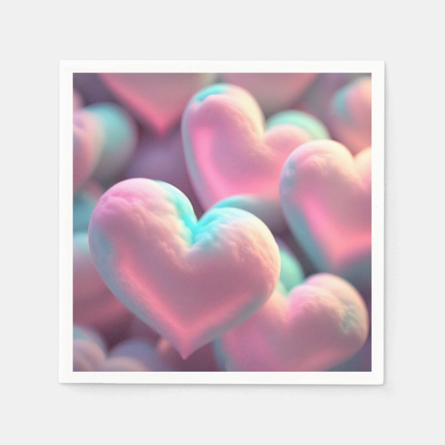 Kärlek Pillow Pappersservett (Framsidan)