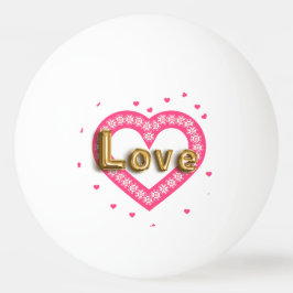 kärlek pingisboll