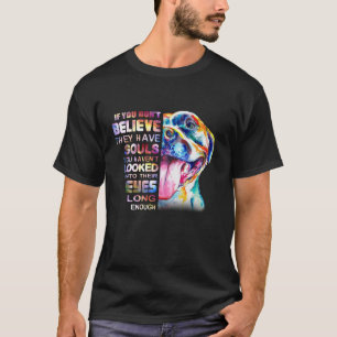Kärlek Pitbull, jag tror att Soul Pitbull i Öga Hu T Shirt
