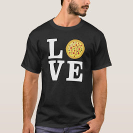 Kärlek Pizza - Funny T Shirt