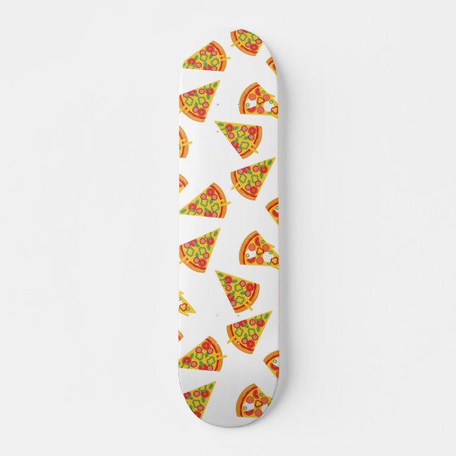 Kärlek Pizza Mini Skateboard Bräda 18,5 Cm (Framsida)