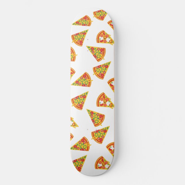 Kärlek Pizza Mini Skateboard Bräda 18,5 Cm (Framsida)