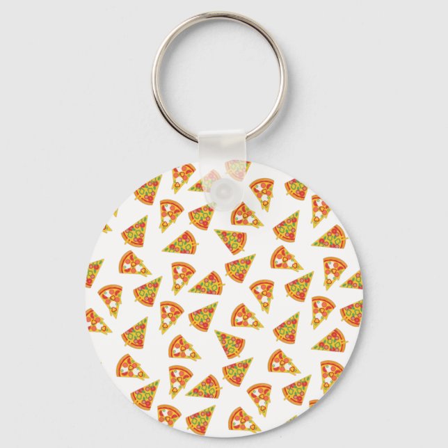 Kärlek Pizza Nyckelring (Framsida)