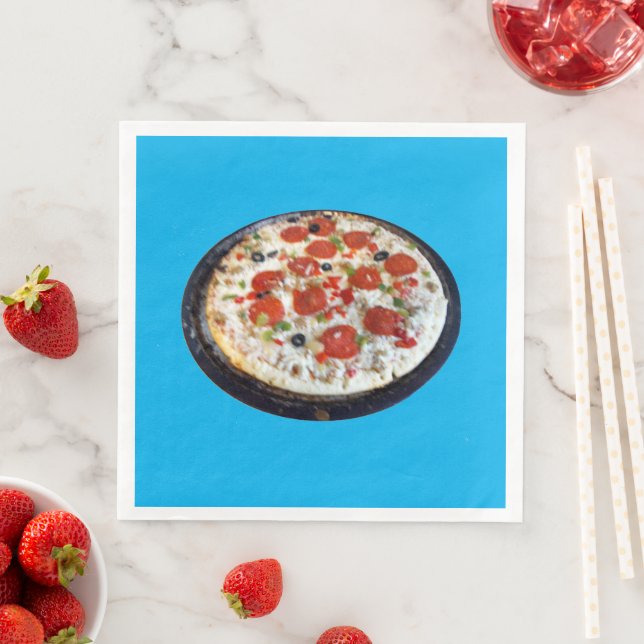 Kärlek Pizza Pappersservett (Insitu)