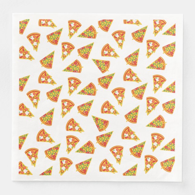 Kärlek Pizza Pappersservett (Framsida)