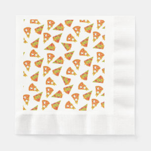 Kärlek Pizza Pappersservett