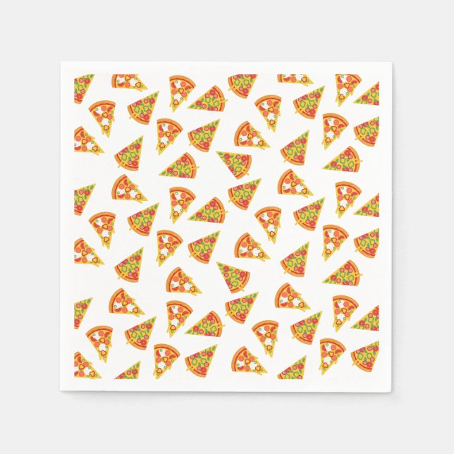 Kärlek Pizza Pappersservett (Framsidan)