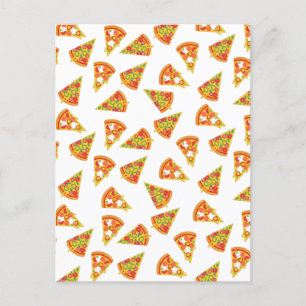 Kärlek Pizza Vykort