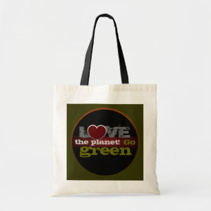 Kärlek, planeten Go Green Bag Tygkasse