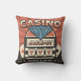 kärlek POKER Jackpot Kudde