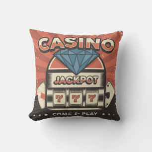 kärlek POKER Jackpot Kudde