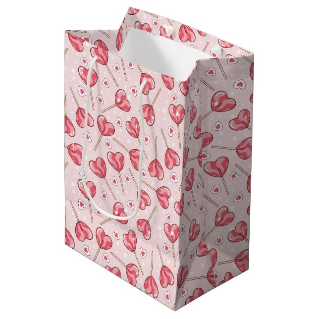Kärlek Pop Retro Valentine (Framsidan Vinklad)