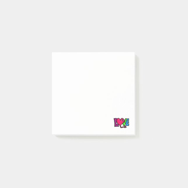 Kärlek Post-it Block (Framsida)