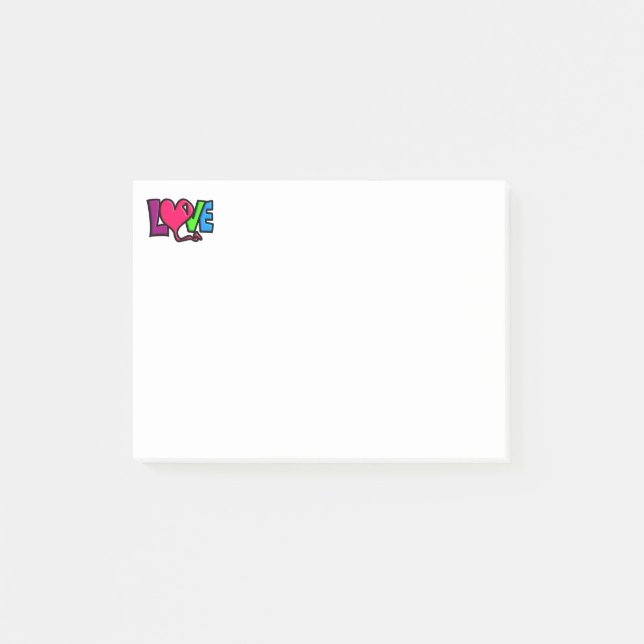 Kärlek Post-it Block (Framsida)