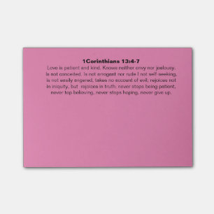 Kärlek Post-it@ noterar Post-it Block