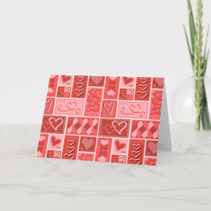 Kärlek Postage Frimärke Kort