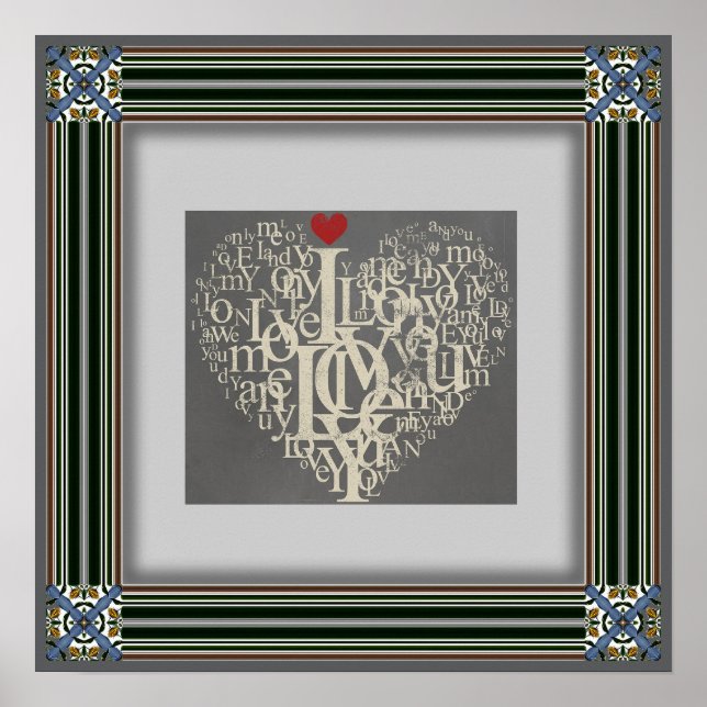 Kärlek Poster (Framsidan)