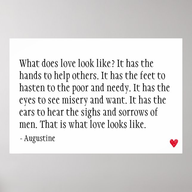 Kärlek Poster (Framsidan)