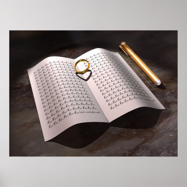 kärlek poster (Framsidan)