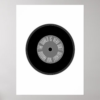 Kärlek poster i B&W