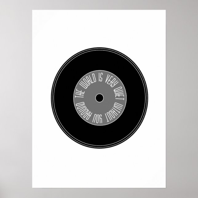 Kärlek poster i B&W (Framsidan)