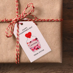 Kärlek Potion Glad Alla hjärtans dag-Personlig Presentetikett