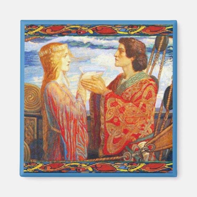 Kärlek potion John Duncan Magnet (Framsidan)