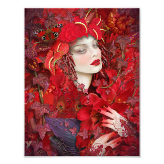 "Kärlek Potion"-teckning utskriven av Maxine Gadd Fototryck