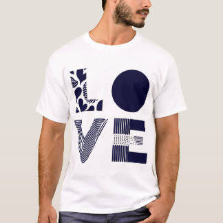 Kärlek Premium Valentines dag T-shirt
