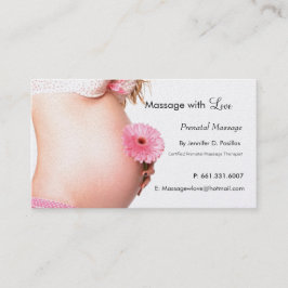 Kärlek, Prenatal Massage Tidsbeställning Kort