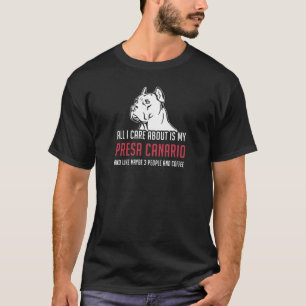kärlek Presa Canario Funny Gift T Shirt