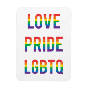 Kärlek Pride HBT TQ Magnet