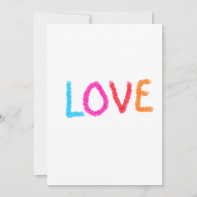 Kärlek-pridets regnbåge, LGBTQ juni modern Inbjudningar (Framsida)