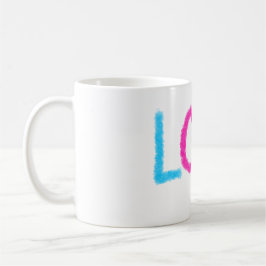 Kärlek-pridets regnbåge, LGBTQ juni modern Kaffemugg