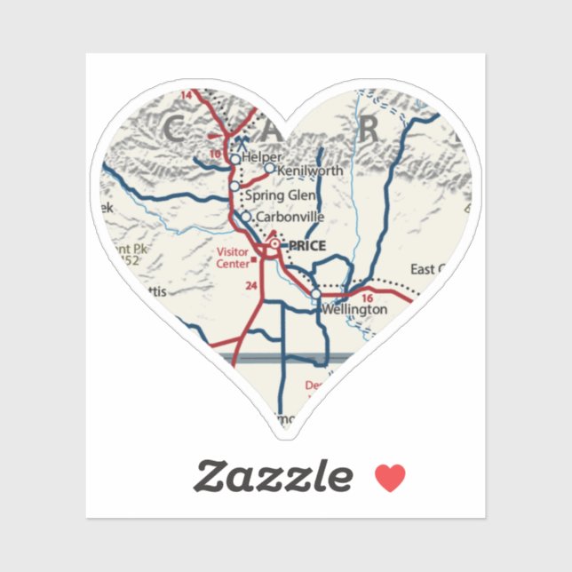 Kärlek Pris Utah Klistermärken (Ark)