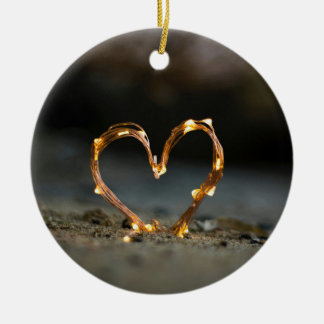 kärlek prydnadsföremål julgransprydnad keramik