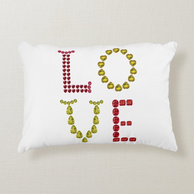 Kärlek Prydnadskudde (Framsidan)