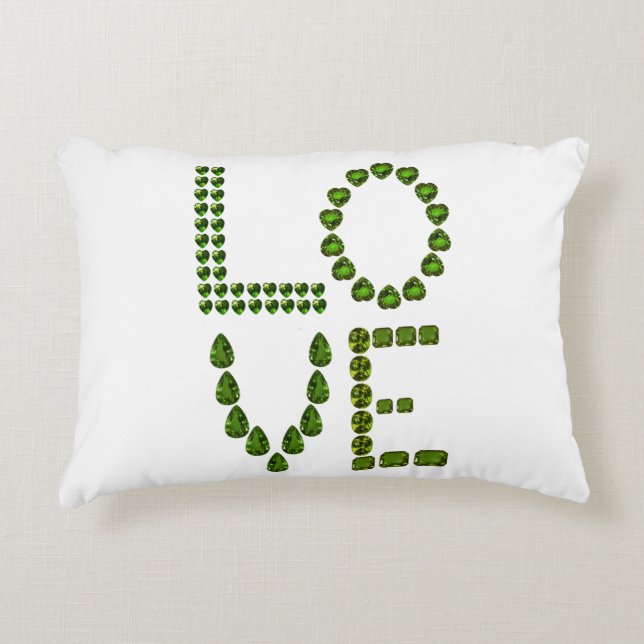 Kärlek Prydnadskudde (Framsidan)